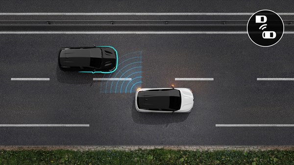 Megane E-Tech 100% electric – sistem za nadzor mrtvega kota
