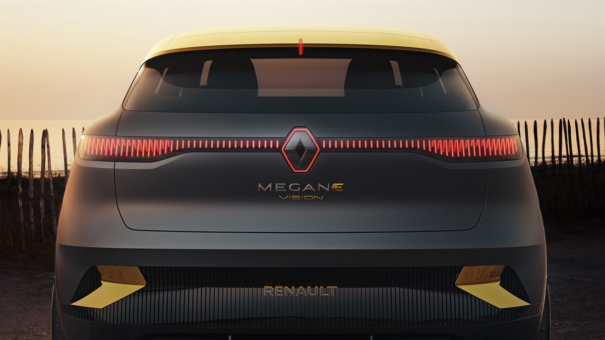 Predstavitveno vozilo Renault MEGANE eVISION