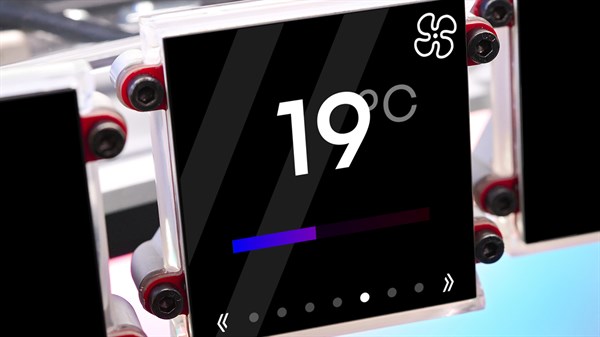 Temperatura v kabini - Renault Scenic Vision