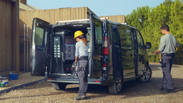 Új Renault Trafic Van - Raktérkialakítások