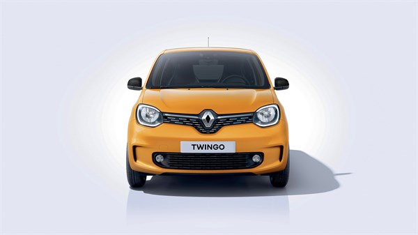 Renault Twingo, od spredaj v prikazu 3D 