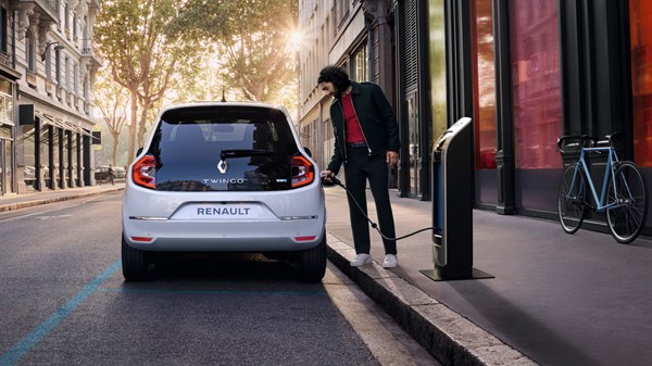 Twingo E-Tech 100% electric – zunanjost mestnega avtomobila