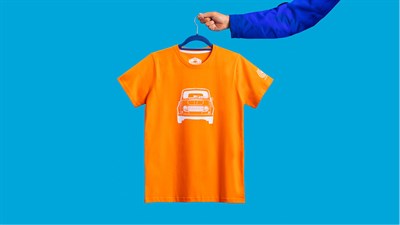 60 years of 4L - orange t-shirt
