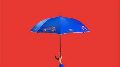 60 years of 4L - umbrella