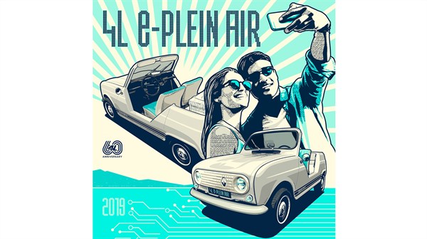 Illustration Greg - Renault 4 - e-Plein Air