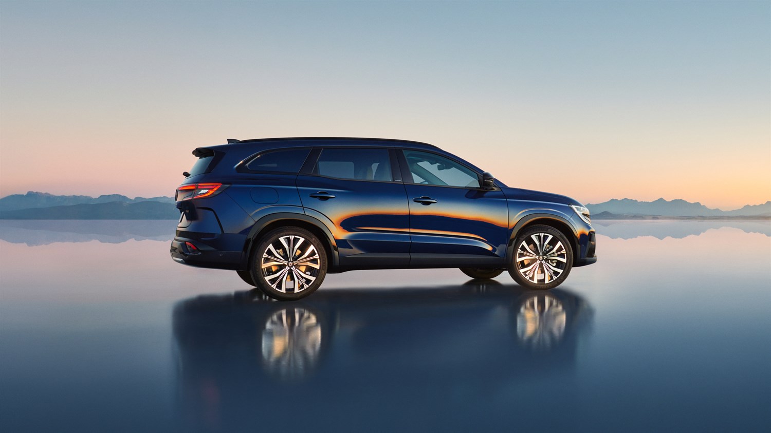 Megane E-Tech med vožnjo