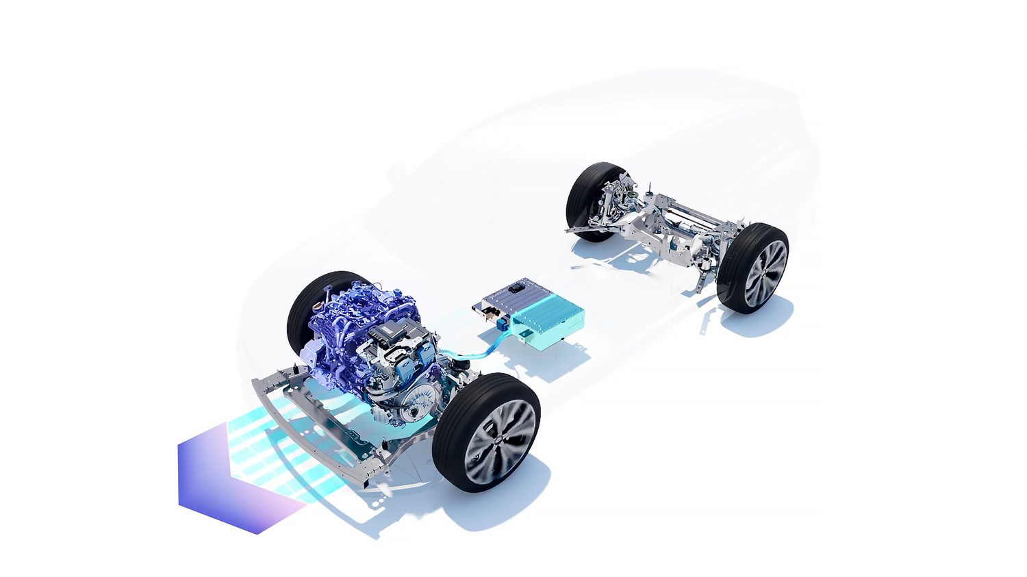 E-Tech full hybrid - modes of traction - Renault