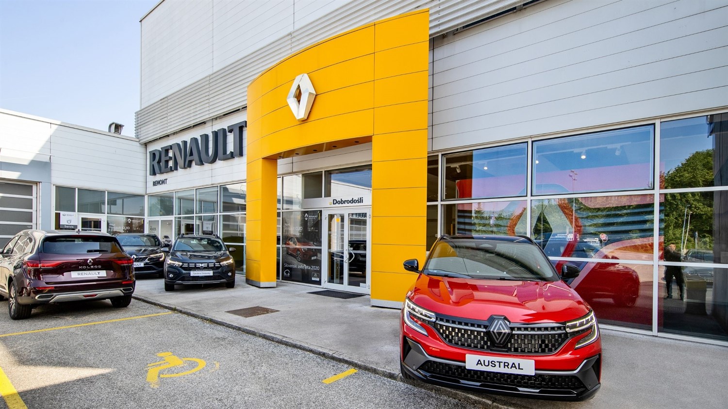 Remont Kranj - prodaja vozil Renault